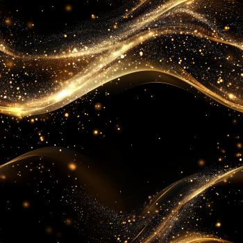 Fairytale - Goldstaub - Überbreite BIO French Terry