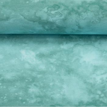 Batik mint - Jersey, Swafing