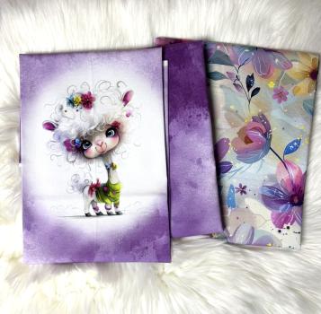 Stoffpaket - Crazy Animals Alpaka