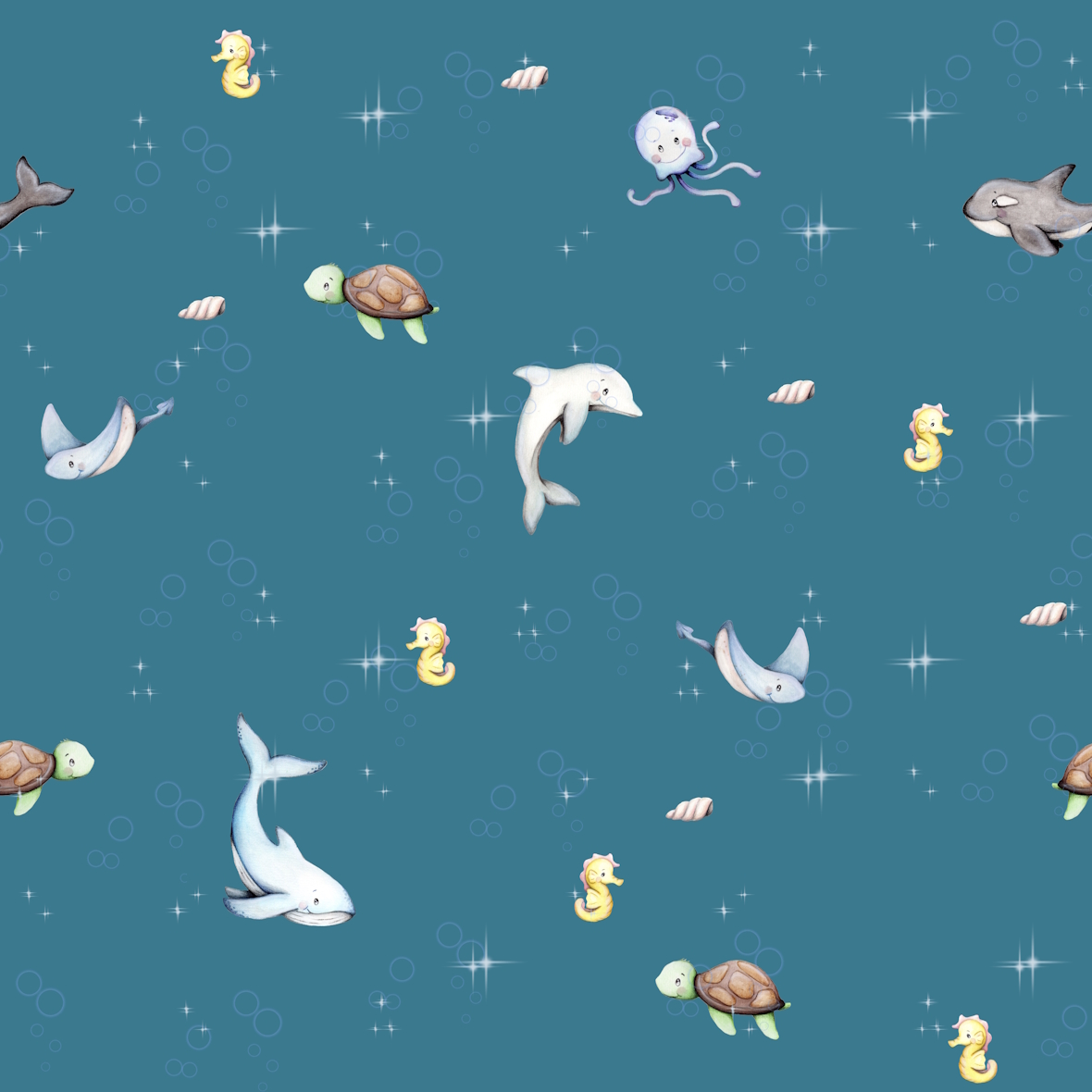 Little Ocean türkis