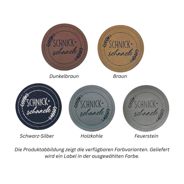 Kunstleder Label Schnick Schnack