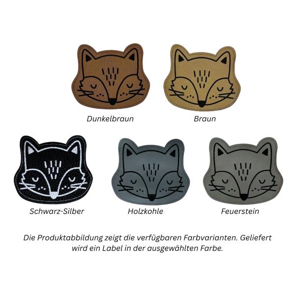 Kunstleder Patch Fuchs