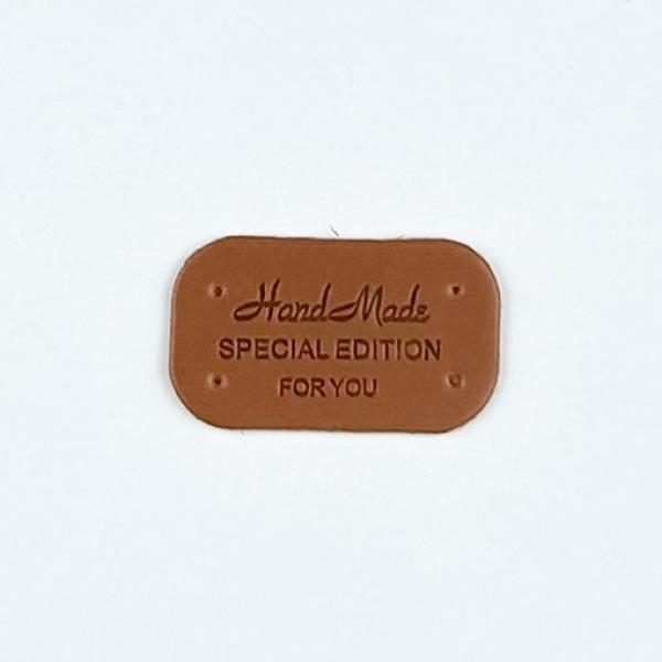 Kunstlederlabel Handmade Special Edition for you