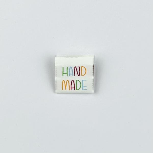 Webetikett Handmade bunt