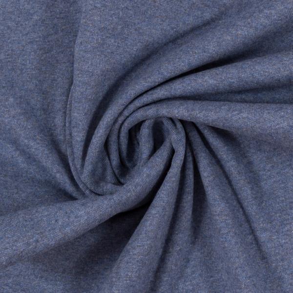 Melange Jersey blau