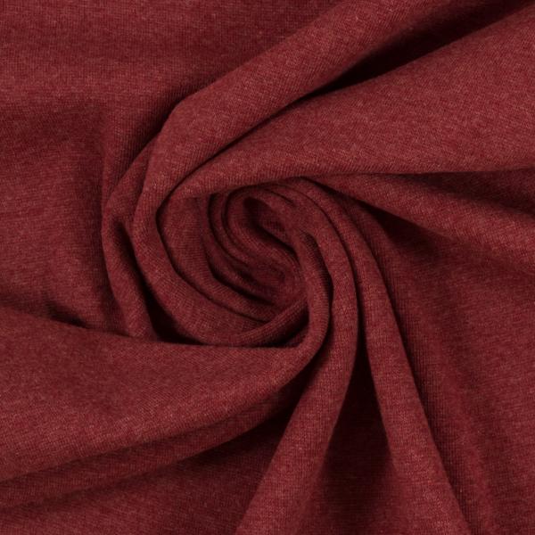 Melange Jersey burgundy