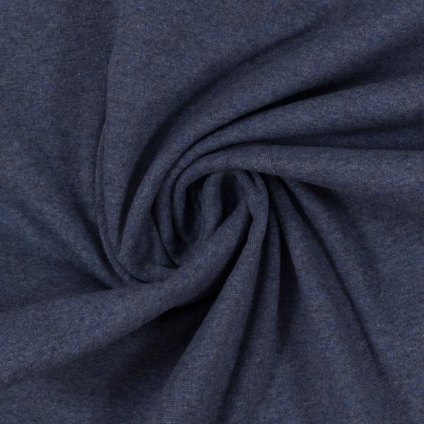 Melange Jersey dunkelblau