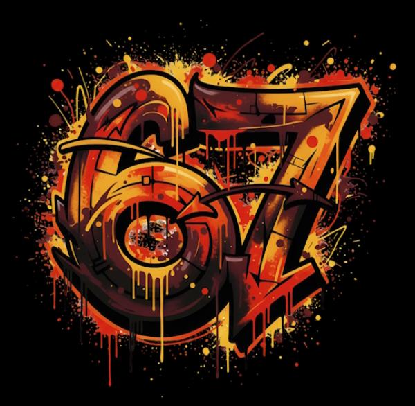 67 - Panelbild rot - BIO French Terry