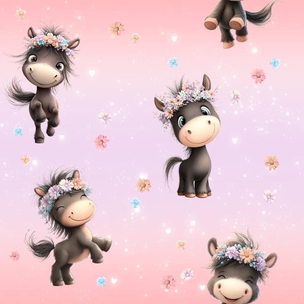 Allover Challenge - Pferd - BIO Jersey