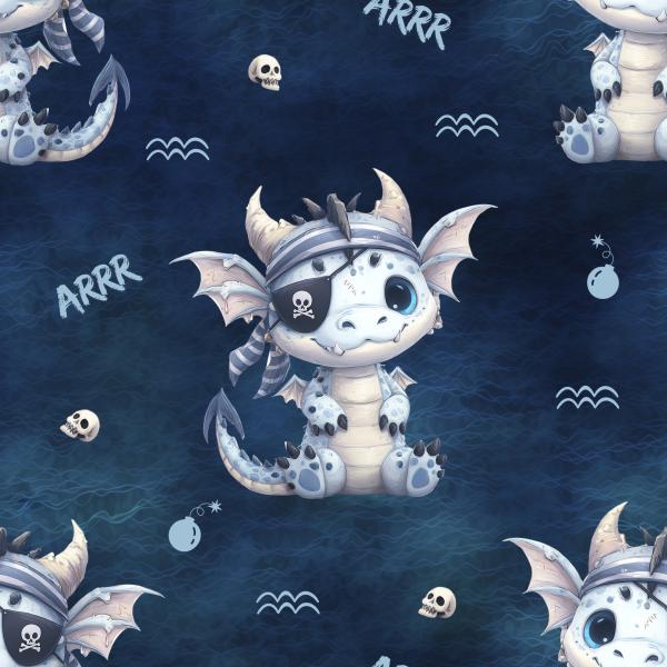 Allover Challenge - Drachenpirat - BIO Jersey