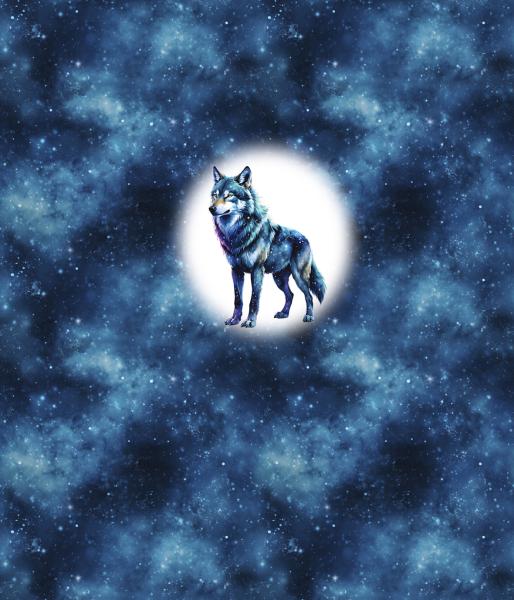 VORBESTELLUNG - Cosmic - Wolf 70cm - BIO French Terry