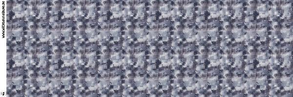 Pixel Grunge grau - Überbreite BIO French Terry