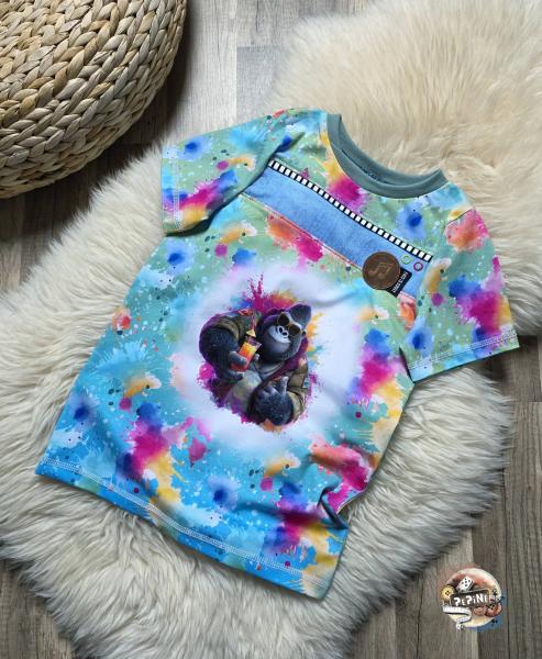 Cool Summer - Panelbild Gorilla 70cm - BIO Jersey