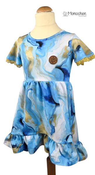 Badespaß - Marmor - Überbreite BIO Jersey