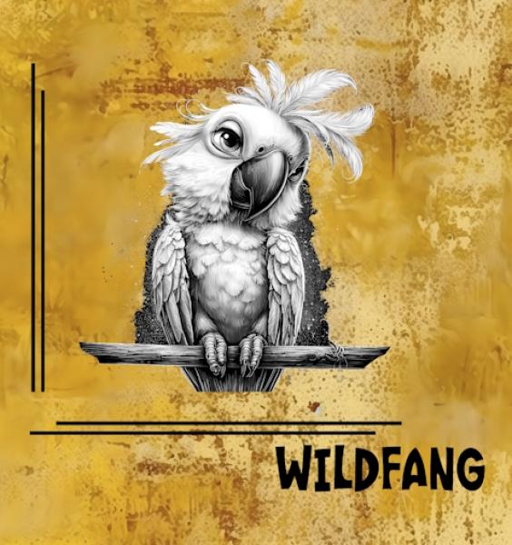 Wildfang - Panelbild Kakadu 70cm - BIO Jersey