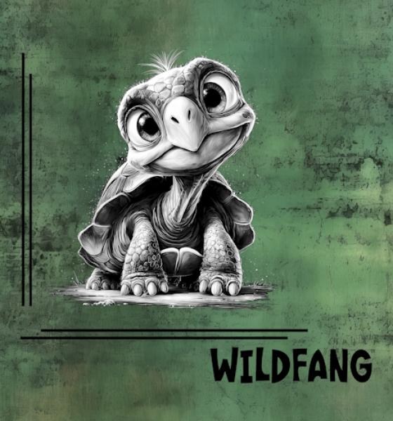 Wildfang - Panelbild Schildkröte 70cm - BIO Jersey