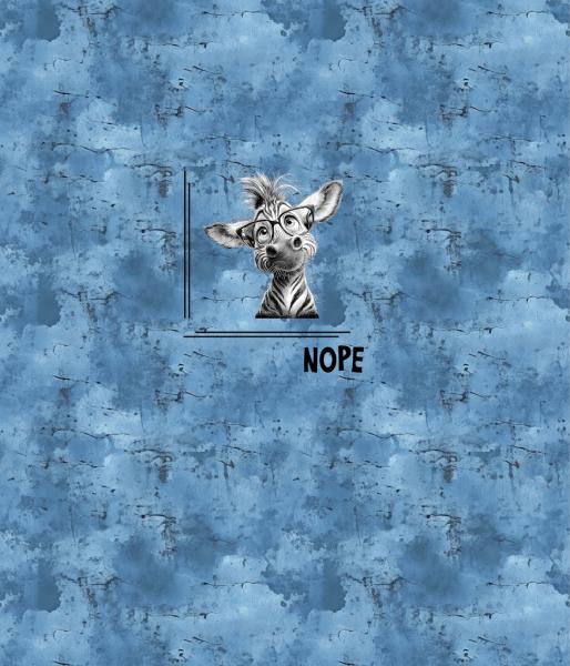 Wildfang - Panelbild Zebra 70cm - BIO Jersey