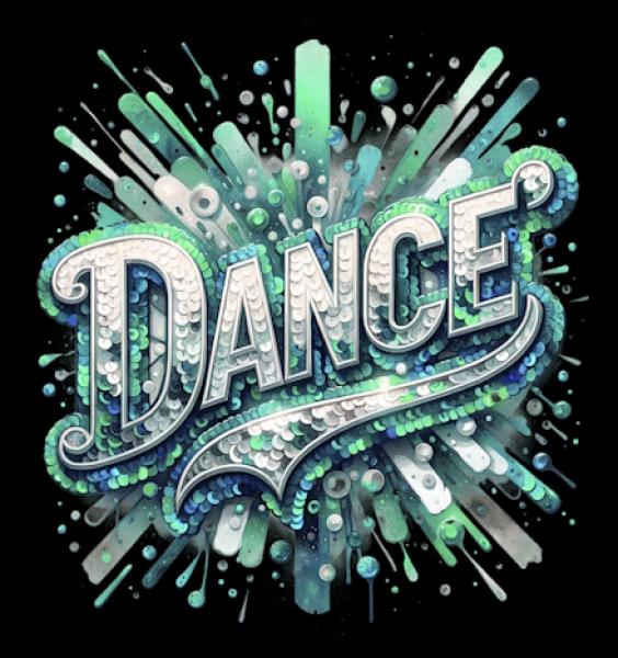 Print - Panelbild Dance 70cm - BIO French Terry