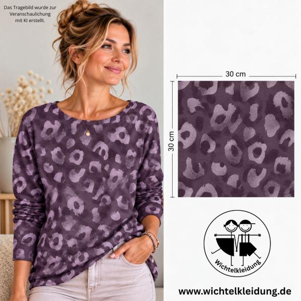 Leo Flammgarn Jersey lila