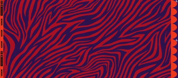 VORBESTELLUNG - Kombi Monsta rot by Thorsten Berger - French Terry, Swafing