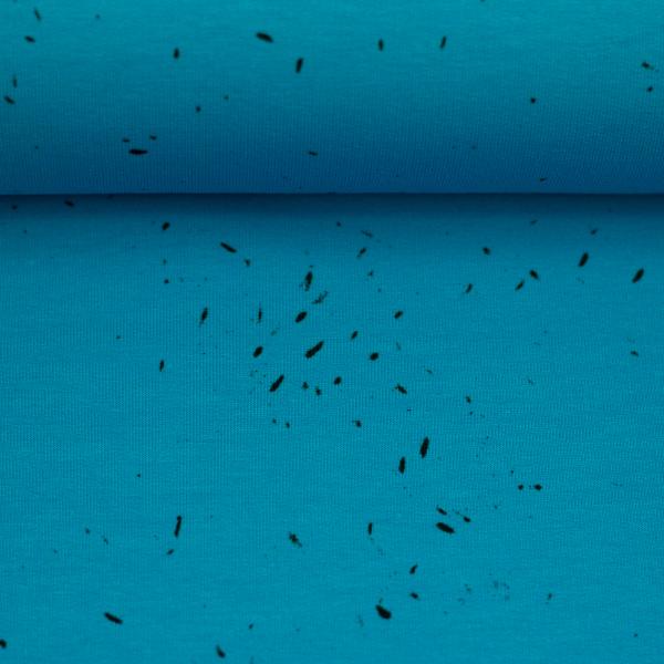 VORBESTELLUNG - Kombi Shit Happens türkis by Thorsten Berger - French Terry, Swafing