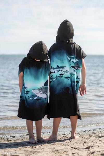 Panel Kleine Haie - Shark Tank by Thorsten Berger - French Terry, Swafing