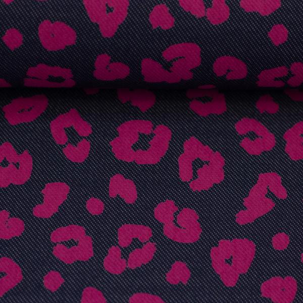 Leo dunkelblau/fuchsia - Andrea Jeansjersey, Swafing