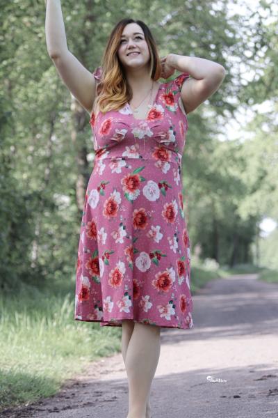 Rest 1.3m - Sophia Allover rosa - BIO Jersey