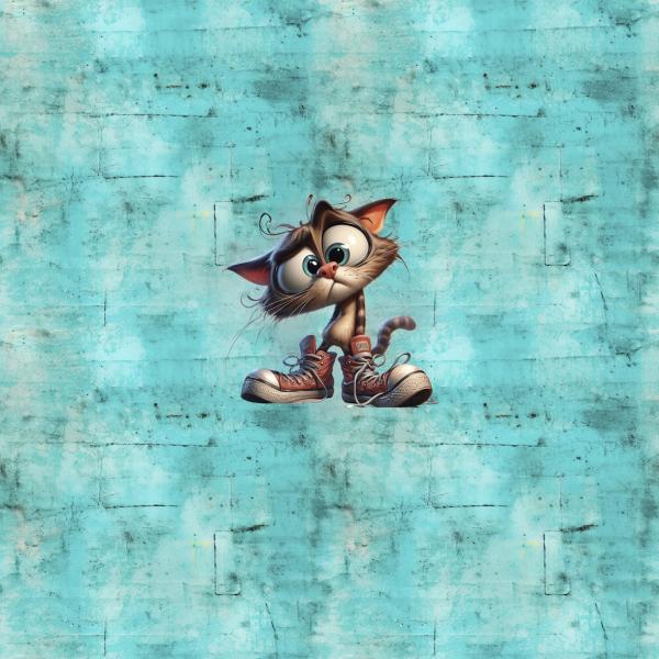 What?! - Katze - BIO French Terry