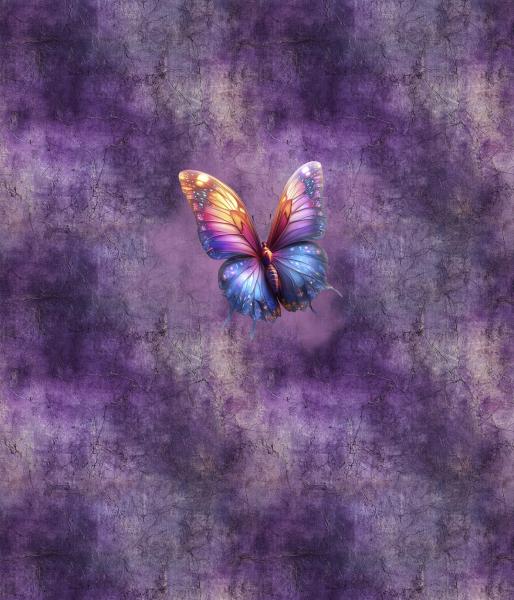 Midnight Garden - Schmetterling 70cm - BIO French Terry
