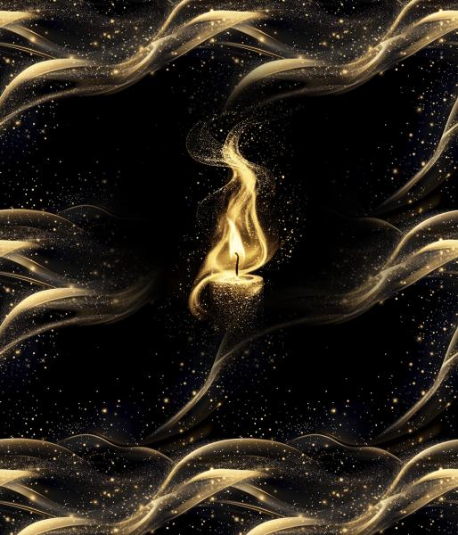 Fairytale - Kerze 70cm - BIO French Terry