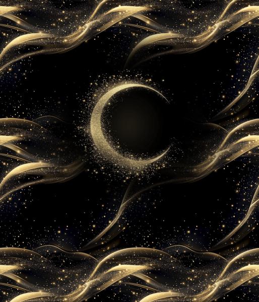 Fairytale - Mond 70cm - BIO French Terry