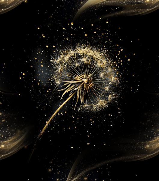 Fairytale - Pusteblume 70cm - BIO French Terry