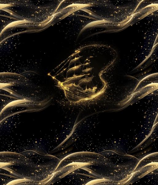 Fairytale - Schiff 70cm - BIO French Terry