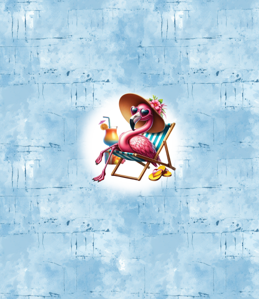Summertime - Flamingo - BIO Jersey