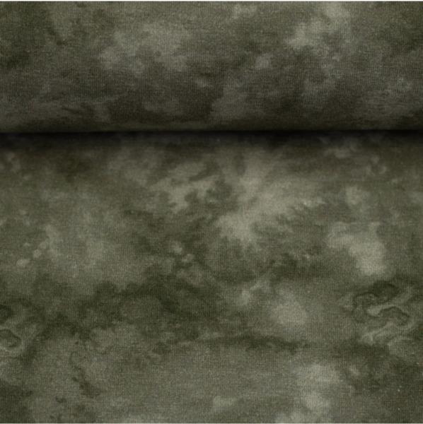 Batik khaki - Jersey, Swafing